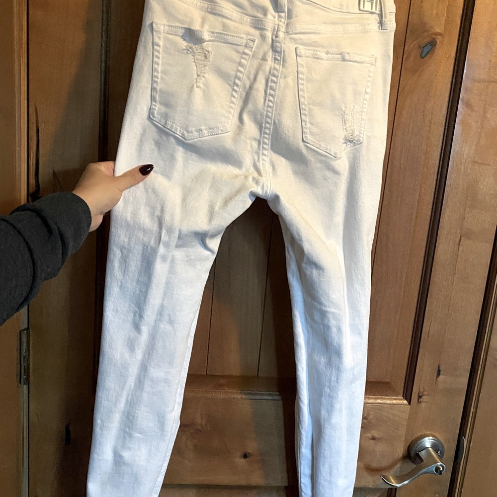 Wild Fable • stretchy, high-rise, skinny ripped jeans